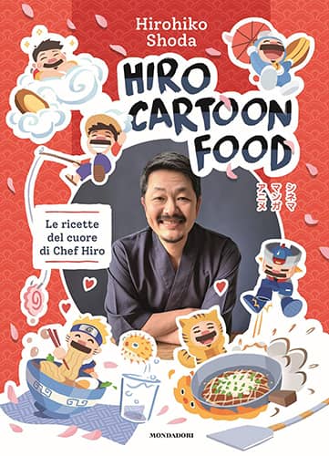 regali a tema giappone libro Hiro Cartoon Food