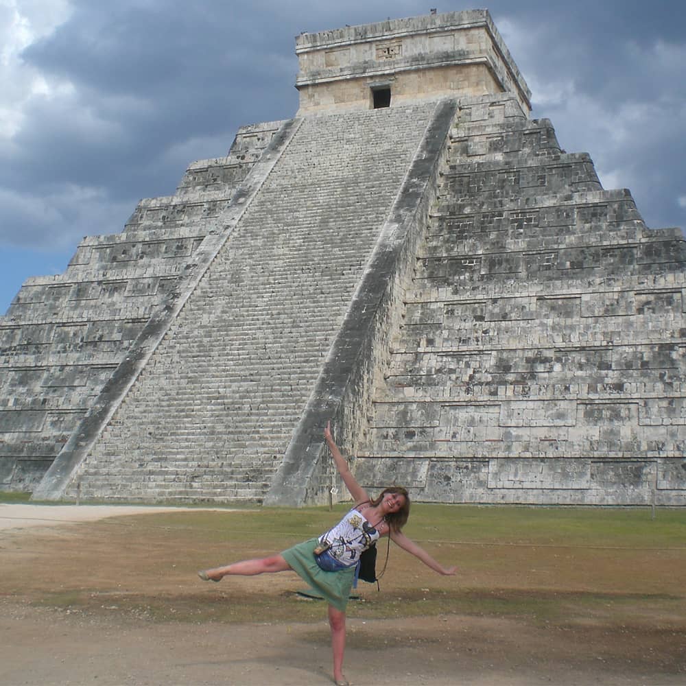 Milena a Chichenitza