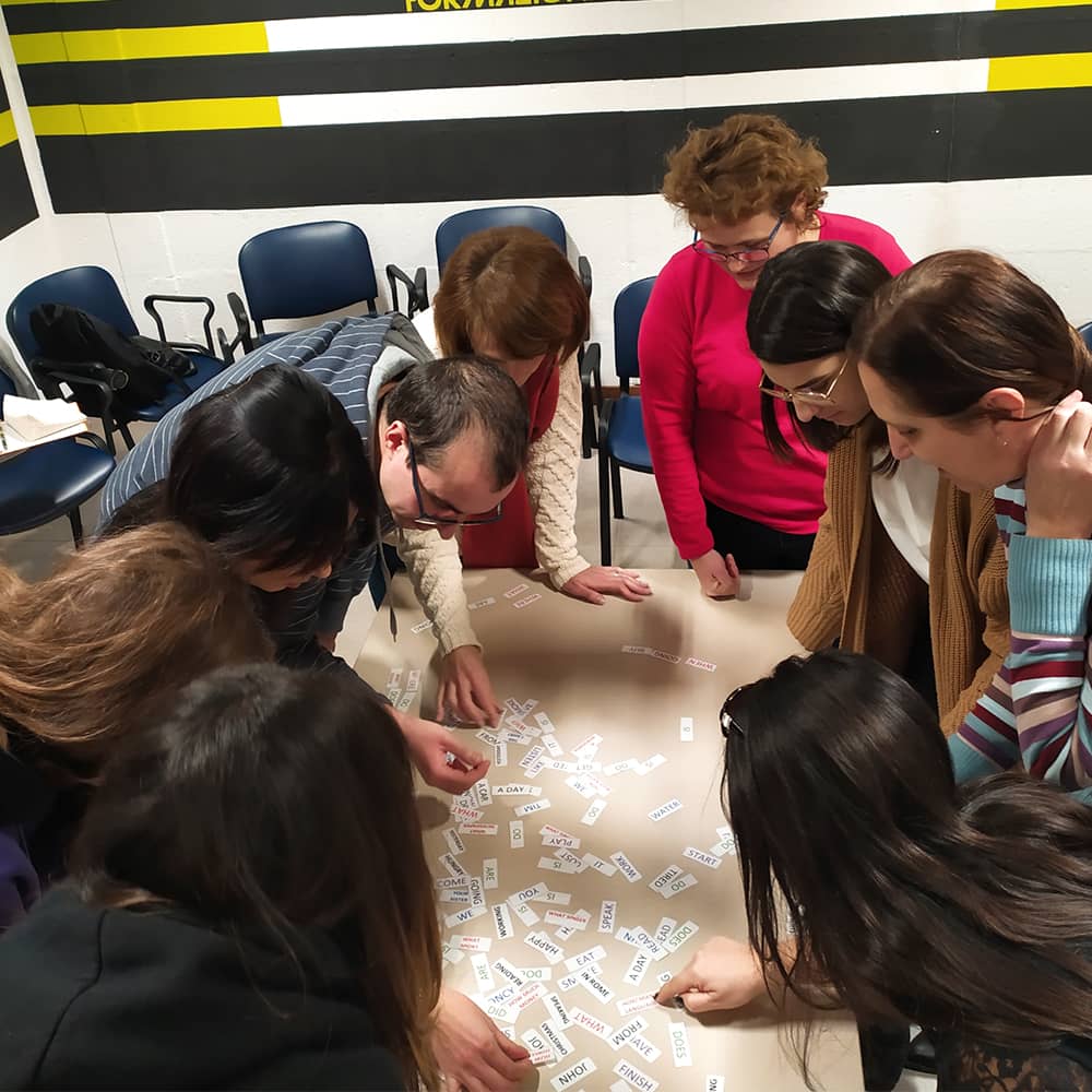 attività di gruppo in aula